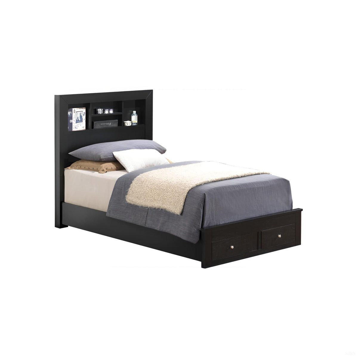 Stylish Storage Bed with Ample Storage Space - Multiple Colors