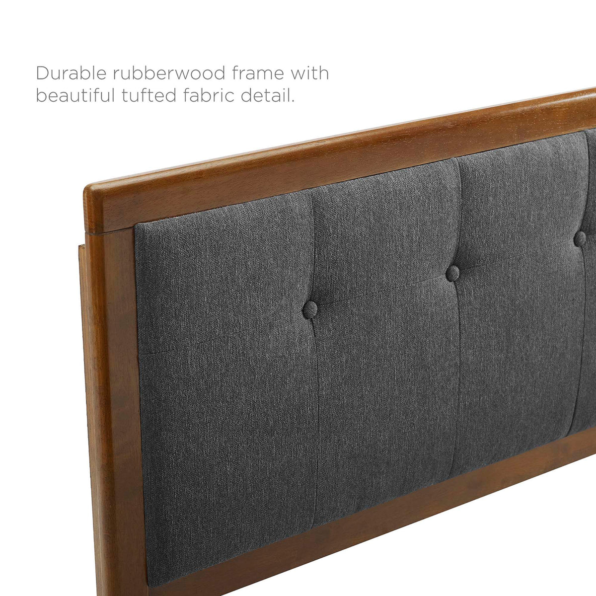 Willow Wood Platform Bed with Splayed Legs by Modway